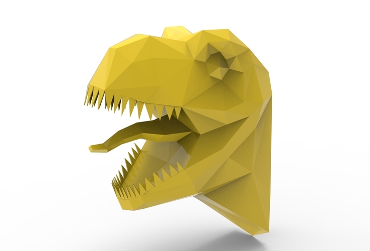 TRex head sculpture 3D Print 510457