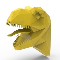 TRex head sculpture - Thumbnail 16
