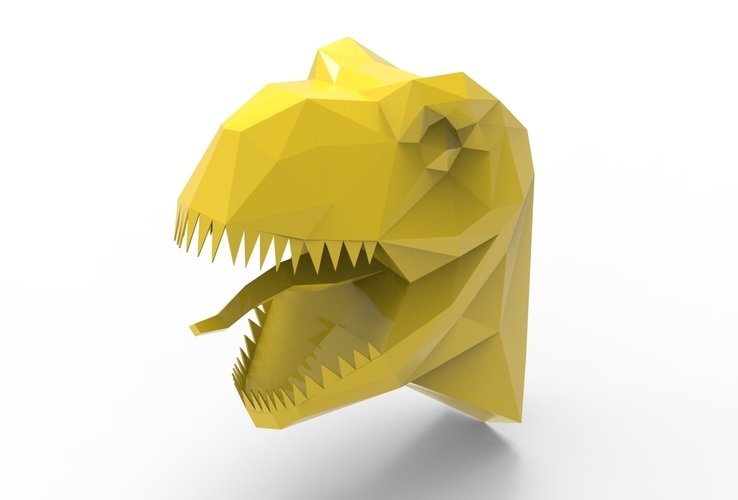 TRex head sculpture 3D Print 510458