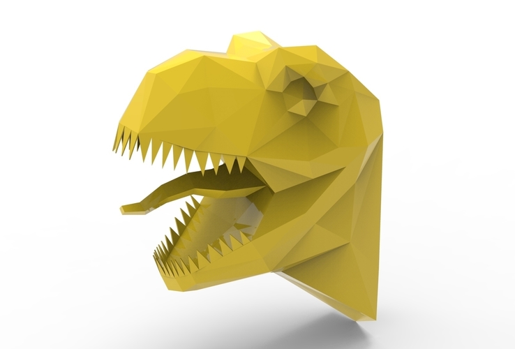 TRex head sculpture 3D Print 510459