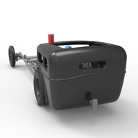 Front engine old school dragster with shell V4 Scale 1:25 - Thumbnail 12