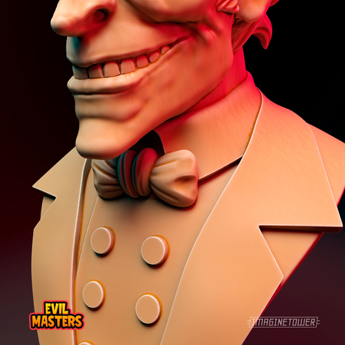 Joker Bust 3D Print 510518