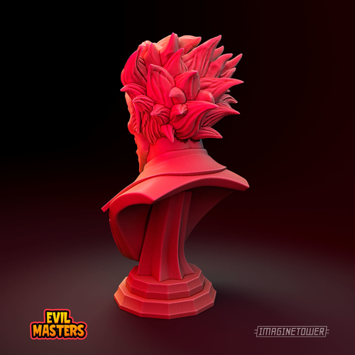 Joker Bust 3D Print 510520