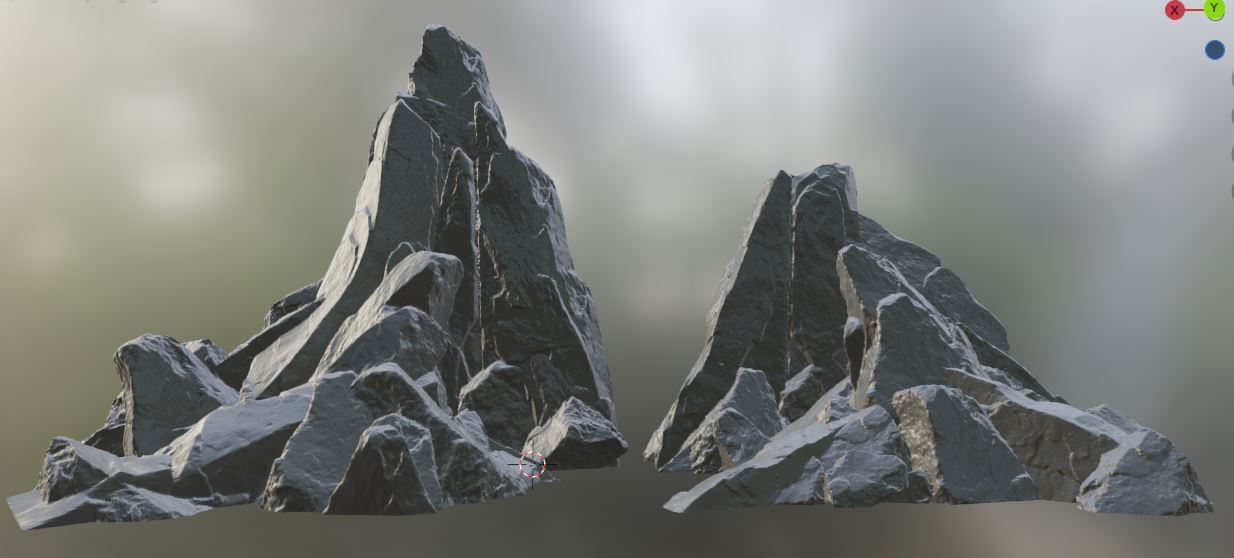 Sharp Rock 4 | 3D model