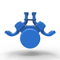 Engine V8 for vintage dragster 1:25 - Thumbnail 10