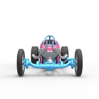 Front engine old school dragster with shell V5 1:25 - Thumbnail 7