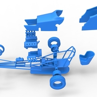 Front engine old school dragster with shell V5 1:25 - Thumbnail 20