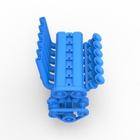 Diecast straight-six engine Scale 1:25 - Thumbnail 5