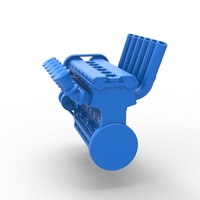 Diecast straight-six engine Scale 1:25 - Thumbnail 10