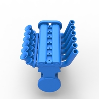 Diecast straight-six engine Scale 1:25 - Thumbnail 12