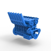 Diecast straight-six engine Scale 1:25 - Thumbnail 15