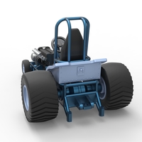 Mini Rod pulling tractor 9 Scale 1:25 - Thumbnail 12