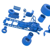 Mini Rod pulling tractor 9 Scale 1:25 - Thumbnail 20