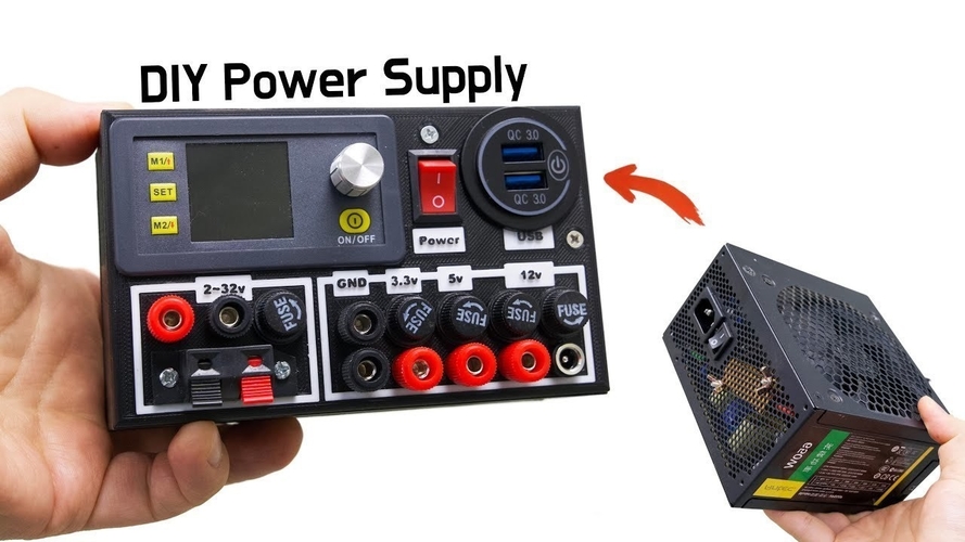 ATX Power Supply 3D Print 511074