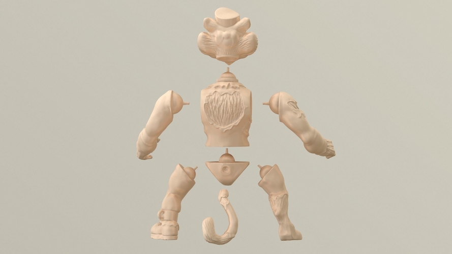 TMNT Scratch 3D Print 511146