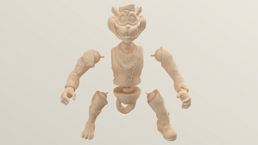 TMNT Scratch 3D Print 511147