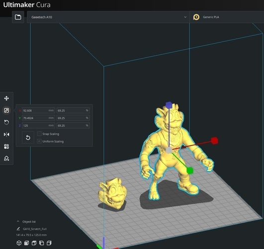 TMNT Scratch 3D Print 511166