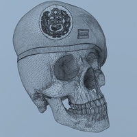 Peruvian Army Beret Skull  - Thumbnail 2
