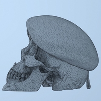 Peruvian Army Beret Skull  - Thumbnail 4
