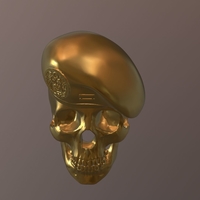 Peruvian Army Beret Skull  - Thumbnail 11