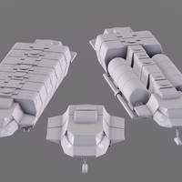 Visitors starships transport tanker pack - Thumbnail 2