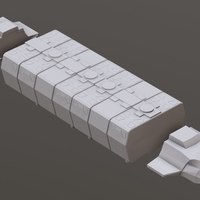 Visitors starships transport tanker pack - Thumbnail 3