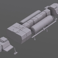 Visitors starships transport tanker pack - Thumbnail 6