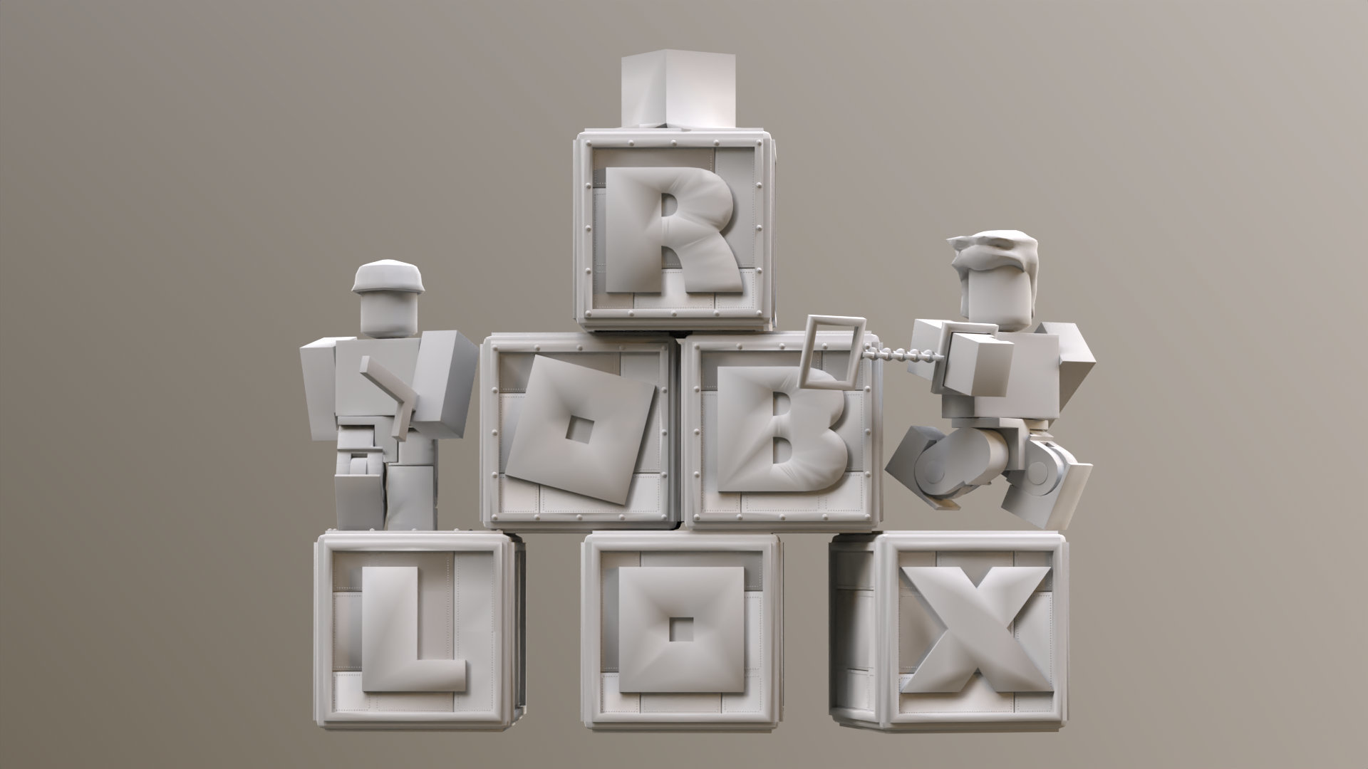 Toy Characters In 3d Background, Picture Of Roblox Background