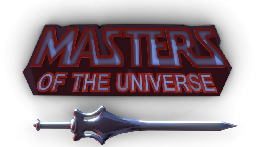 Masters of the Universe Logo 3D Print 511234