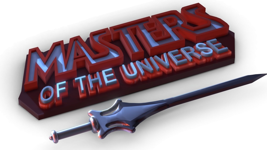 Masters of the Universe Logo 3D Print 511235