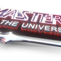 Small Masters of the Universe Logo 3D Printing 511239