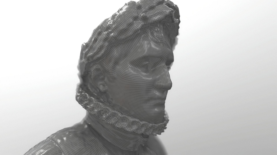 Napoleon bust Printable and PBR  3D Print 511262