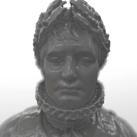 Napoleon bust Printable and PBR  - Thumbnail 3
