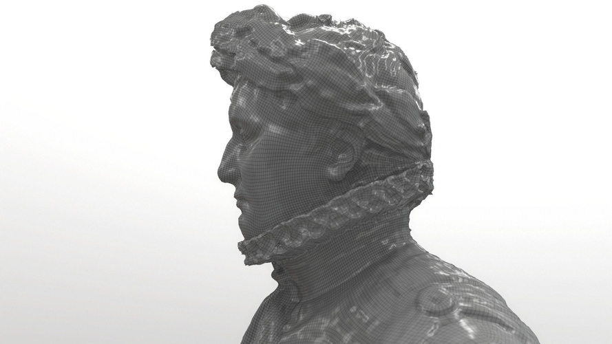 Napoleon bust Printable and PBR  3D Print 511264