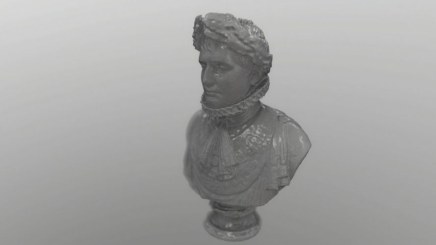 Napoleon bust Printable and PBR  3D Print 511265