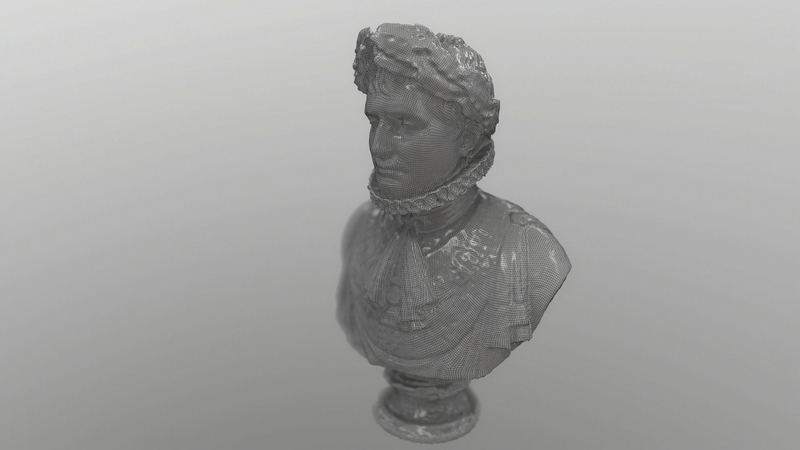 Napoleon bust Printable and PBR 