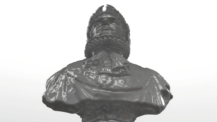 Napoleon bust Printable and PBR  3D Print 511267