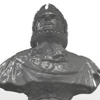 Napoleon bust Printable and PBR  - Thumbnail 7
