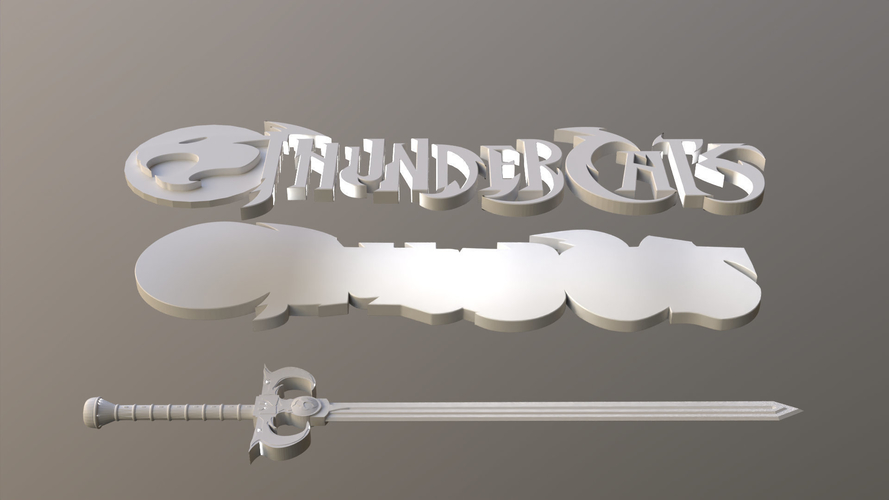 Thundercats LOGO 3D Print 511275