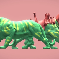 Battle Cat and Cringer 1982 - Thumbnail 5