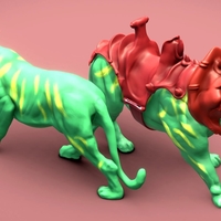 Battle Cat and Cringer 1982 - Thumbnail 22