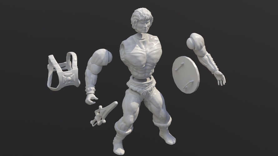 He- Man 1982 figure 3D Print 511340