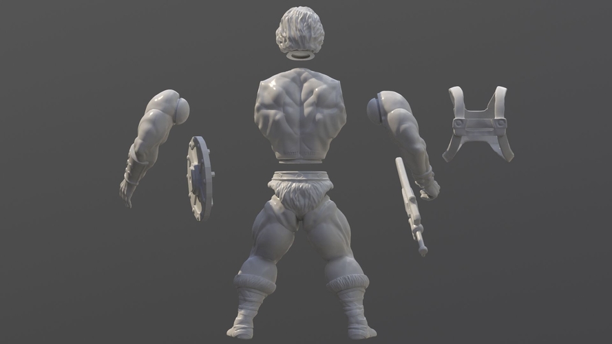 He- Man 1982 figure 3D Print 511342