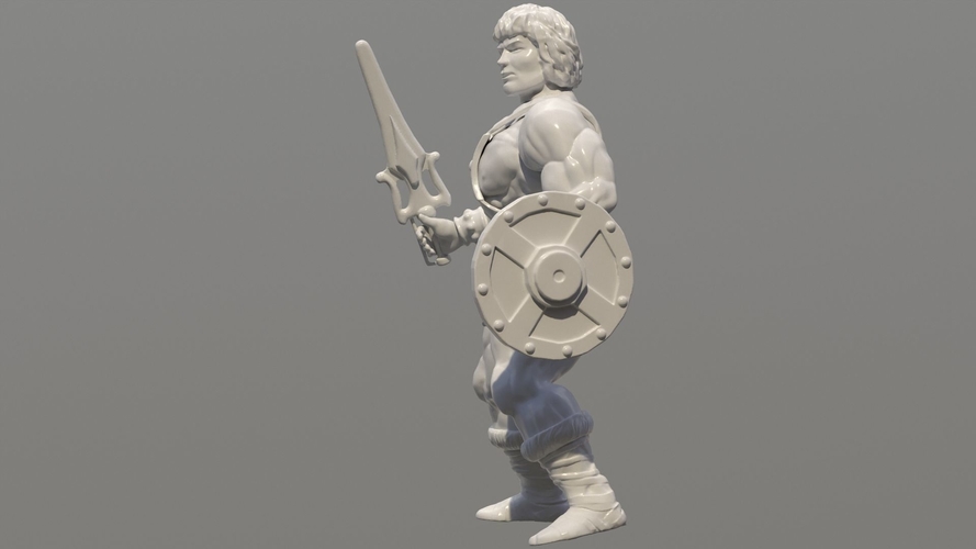 3d Printed He Man 1982 Figure By Generalista3d Pinshape 2595