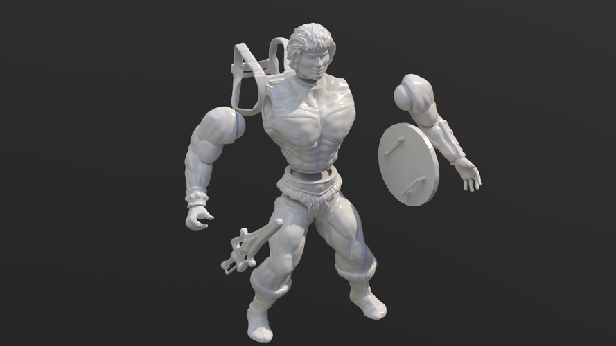 He- Man 1982 figure 3D Print 511355