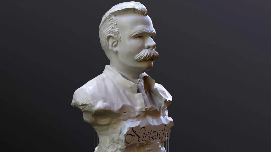 Friedrich Nietzsche Bust  3D Print 511421