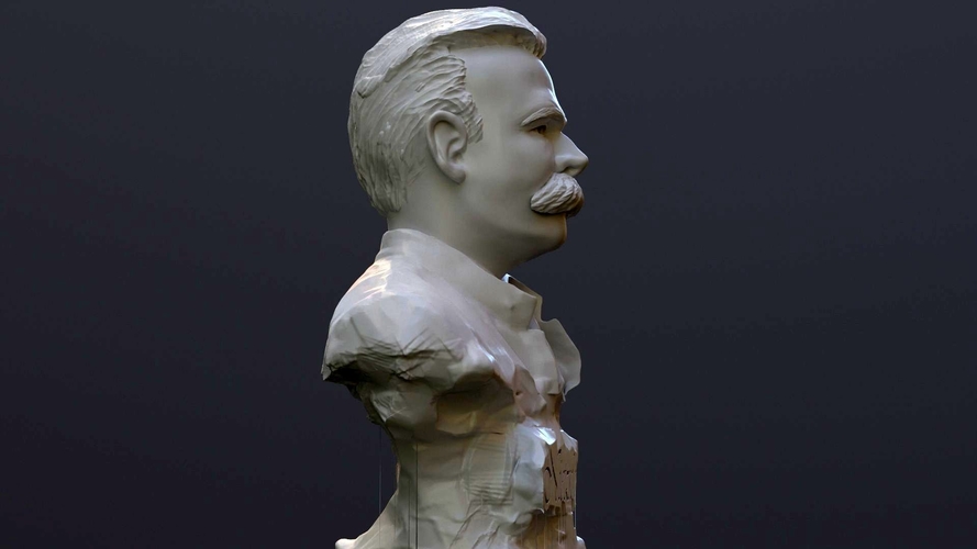 Friedrich Nietzsche Bust  3D Print 511422