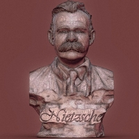 Friedrich Nietzsche Bust  - Thumbnail 3