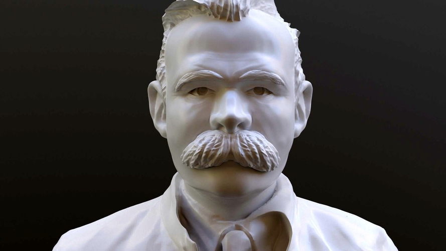 Friedrich Nietzsche Bust  3D Print 511425