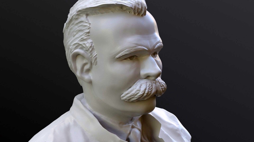 Friedrich Nietzsche Bust  3D Print 511426